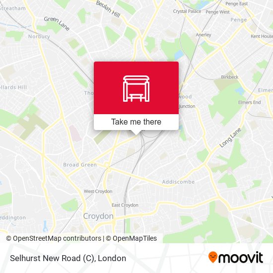 Selhurst New Road (C) map