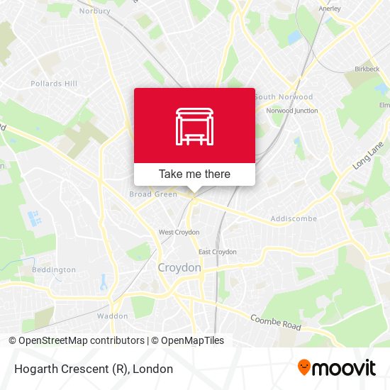 Hogarth Crescent (R) map