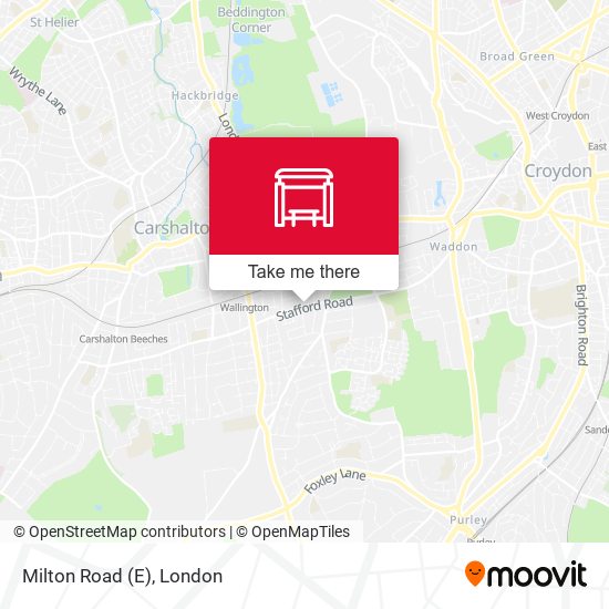 Milton Road (E) map