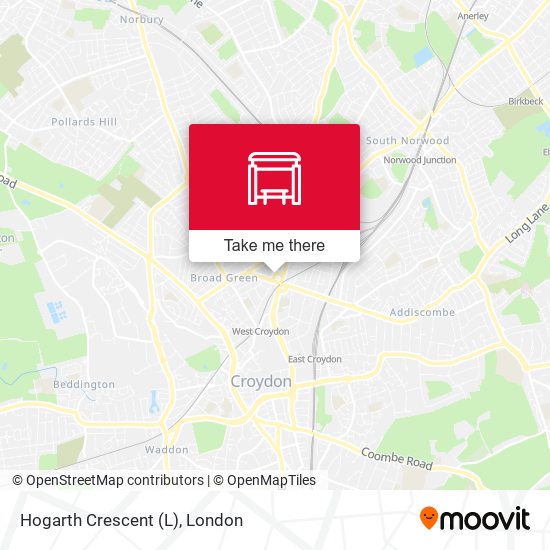 Hogarth Crescent (L) map