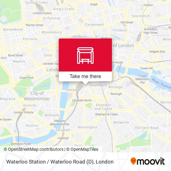 Waterloo Station   / Waterloo Road (D) map