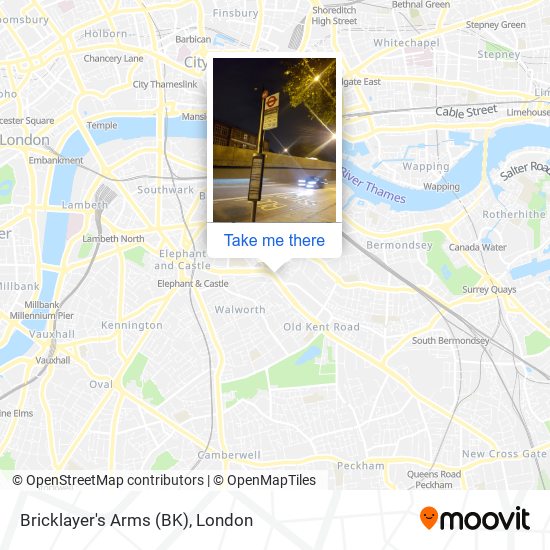 Bricklayer's Arms (BK) map