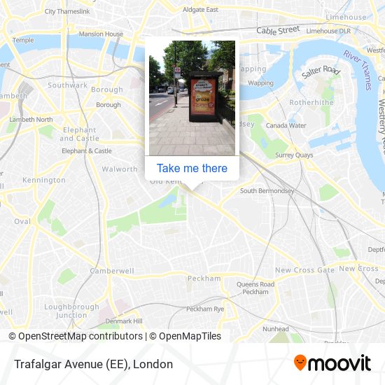 Trafalgar Avenue (EE) map