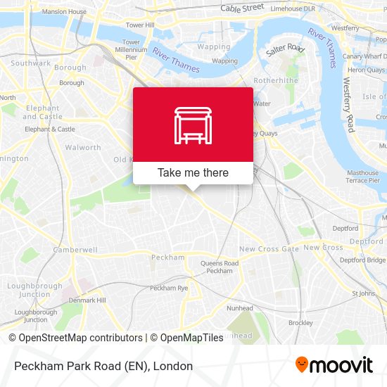 Peckham Park Road (EN) map