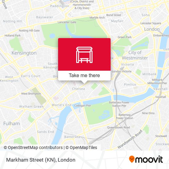 Markham Street (KN) map