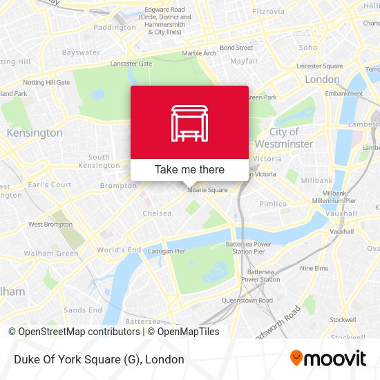 Duke Of York Square (G) map