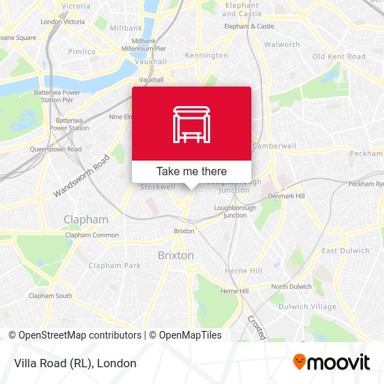 Villa Road (RL) map