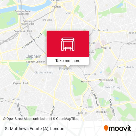 St Matthews Estate (A) map