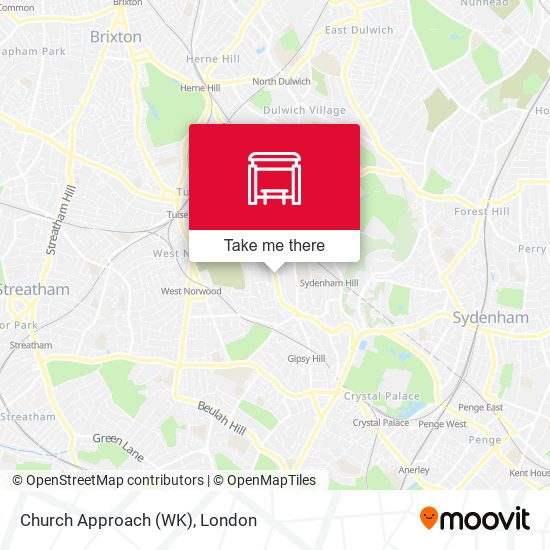 Church Approach (WK) map