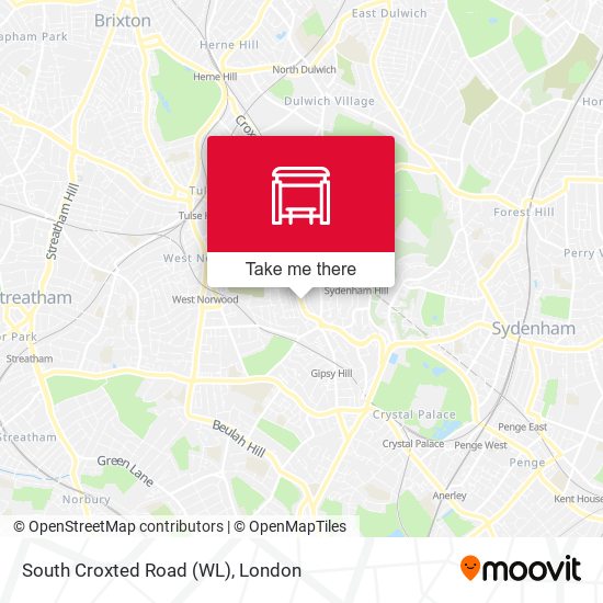 South Croxted Road (WL) map