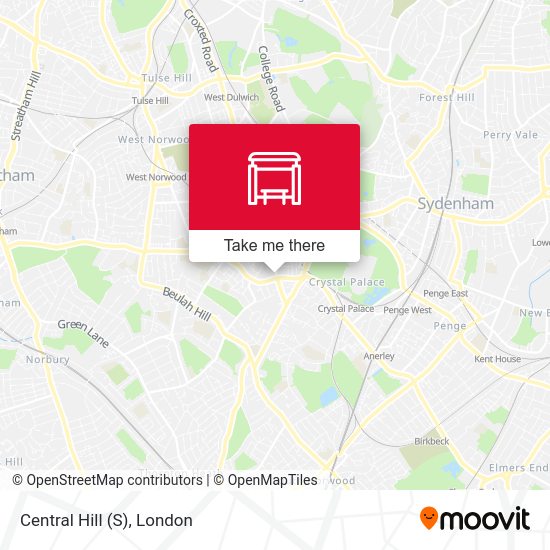 Central Hill (S) map
