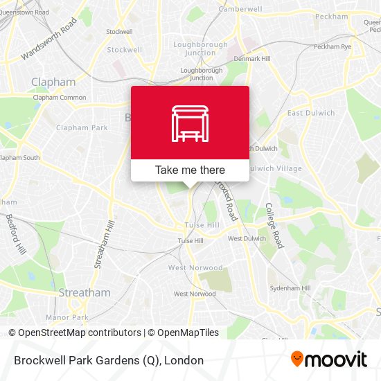 Brockwell Park Gardens (Q) map