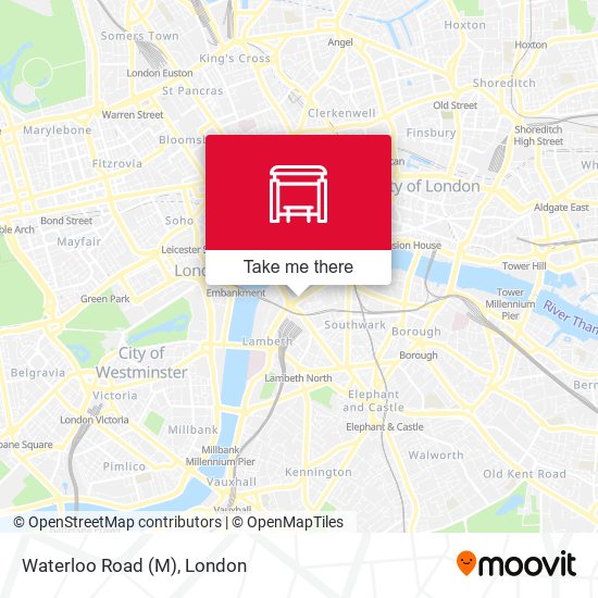 Waterloo Road (M) map