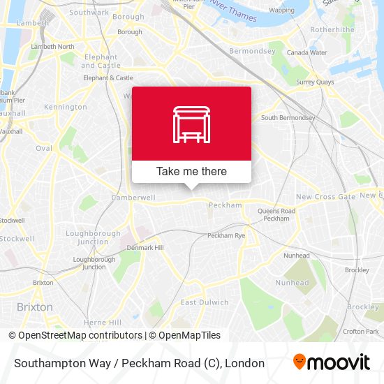 Southampton Way / Peckham Road (C) map