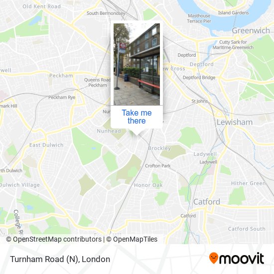 Turnham Road (N) map