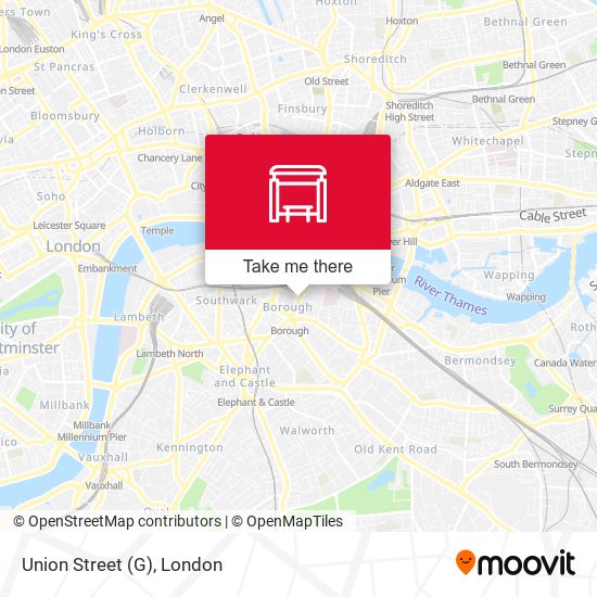 Union Street (G) map