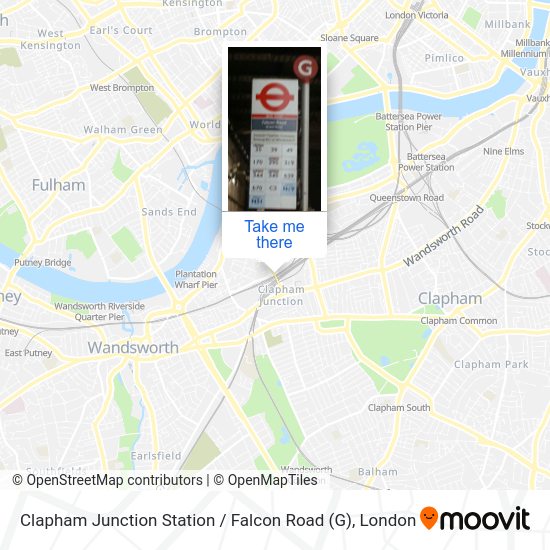 Clapham Junction Station  / Falcon Road (G) map