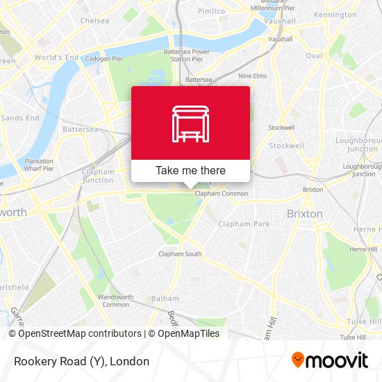 Rookery Road (Y) map