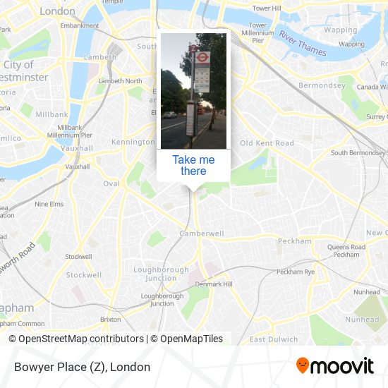 Bowyer Place (Z) map