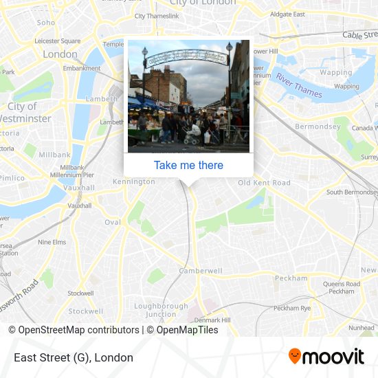 East Street (G) map