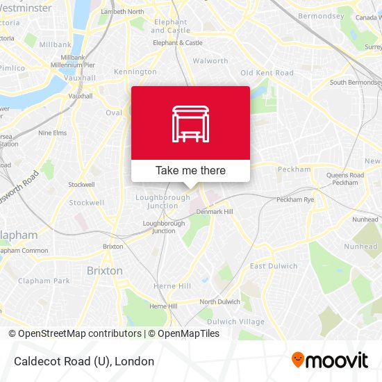 Caldecot Road (U) map