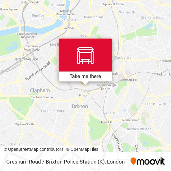 Gresham Road / Brixton Police Station (K) map