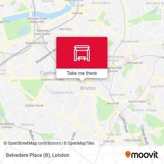 Belvedere Place map