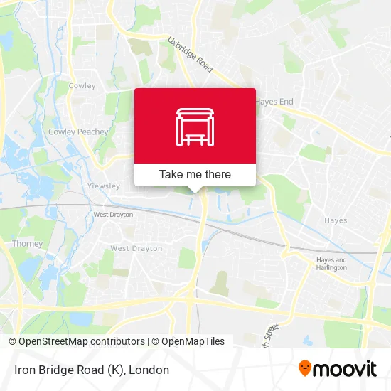 Iron Bridge Road (K) map