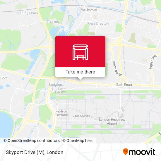 Skyport Drive (M) map