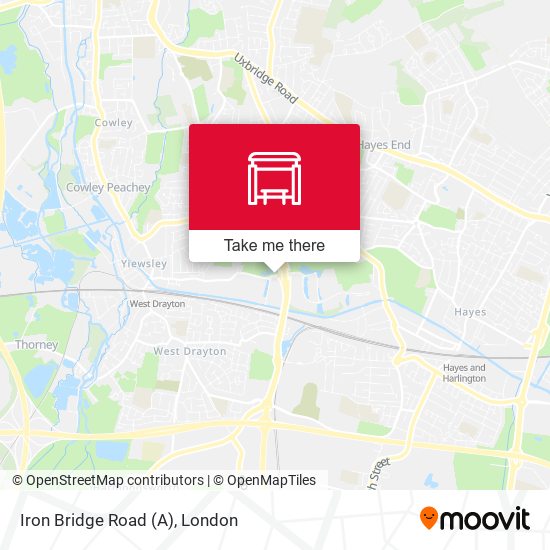 Iron Bridge Road (A) map