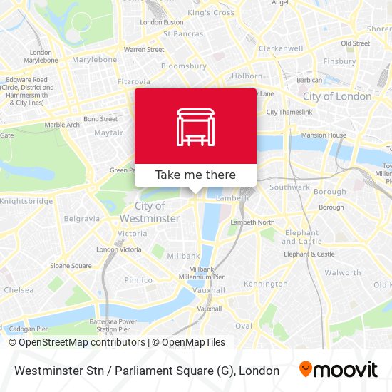Westminster Stn  / Parliament Square (G) map