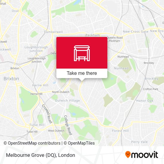 Melbourne Grove (DQ) map