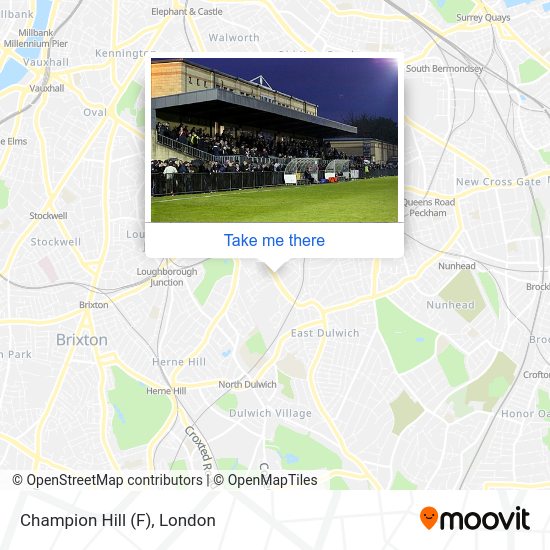 Champion Hill (F) map