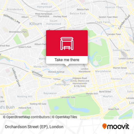 Orchardson Street (EP) map