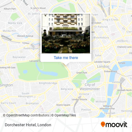 Dorchester Hotel (S) map