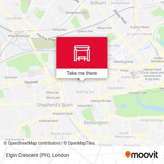 Elgin Crescent (PH) map