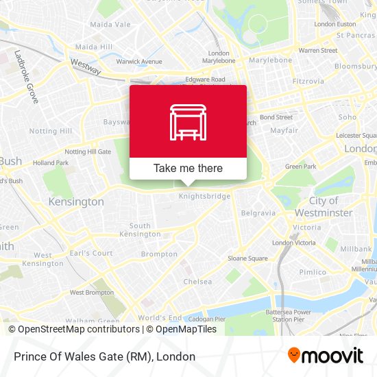Prince Of Wales Gate (RM) map