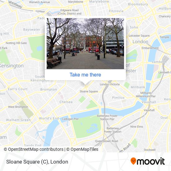 Sloane Square (C) map