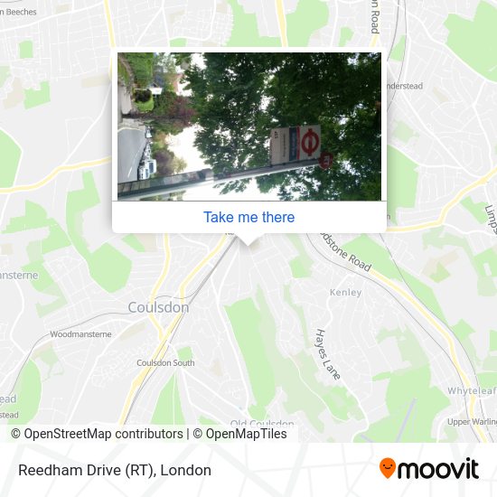 Reedham Drive (RT) map