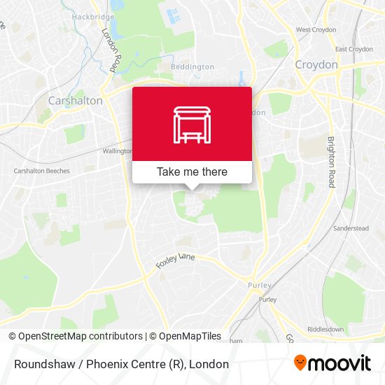 Roundshaw / Phoenix Centre map