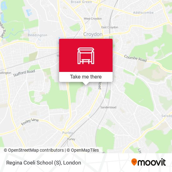 Regina Coeli School map