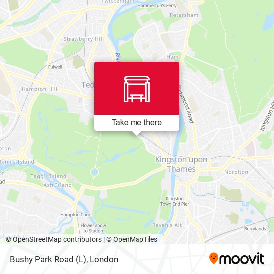 Bushy Park Road (L) map