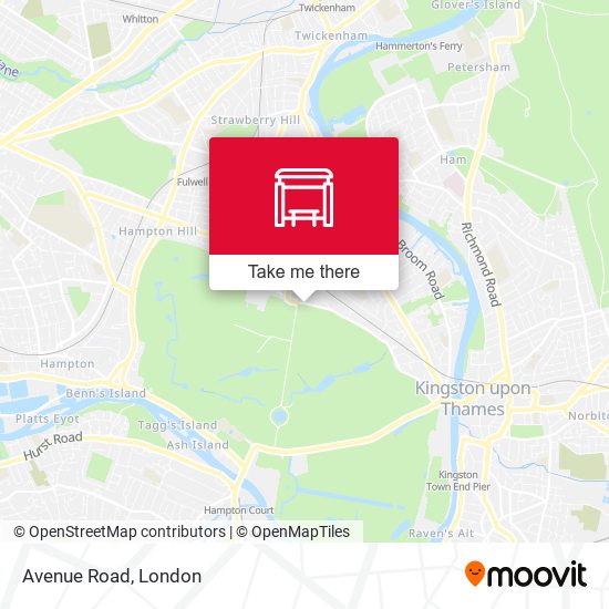 Avenue Road map