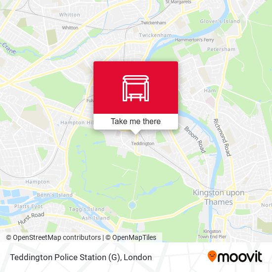 Teddington Police Station (G) map