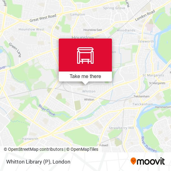 Whitton Library (P) map