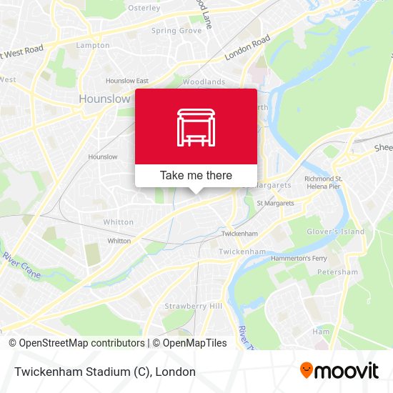 Twickenham Stadium (C) map