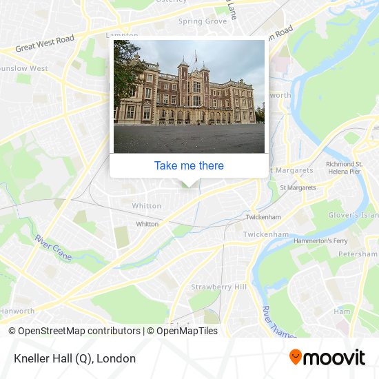 Kneller Hall (Q) map