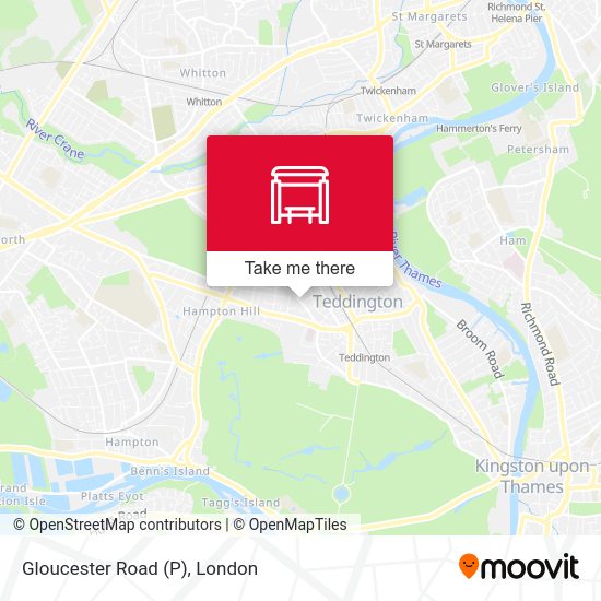 Gloucester Road (P) map