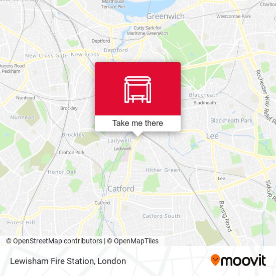 Lewisham Fire Station (HK) map