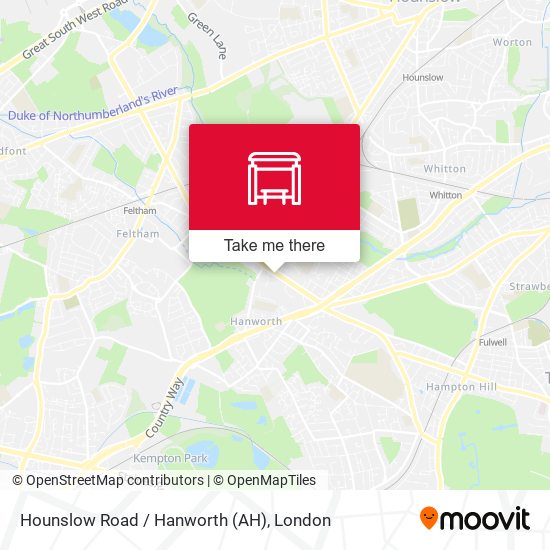 Hounslow Road / Hanworth (AH) map